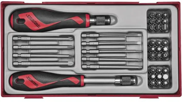 Teng Tools Bitsskrutrekkersett TTMDQ38 med 38 deler